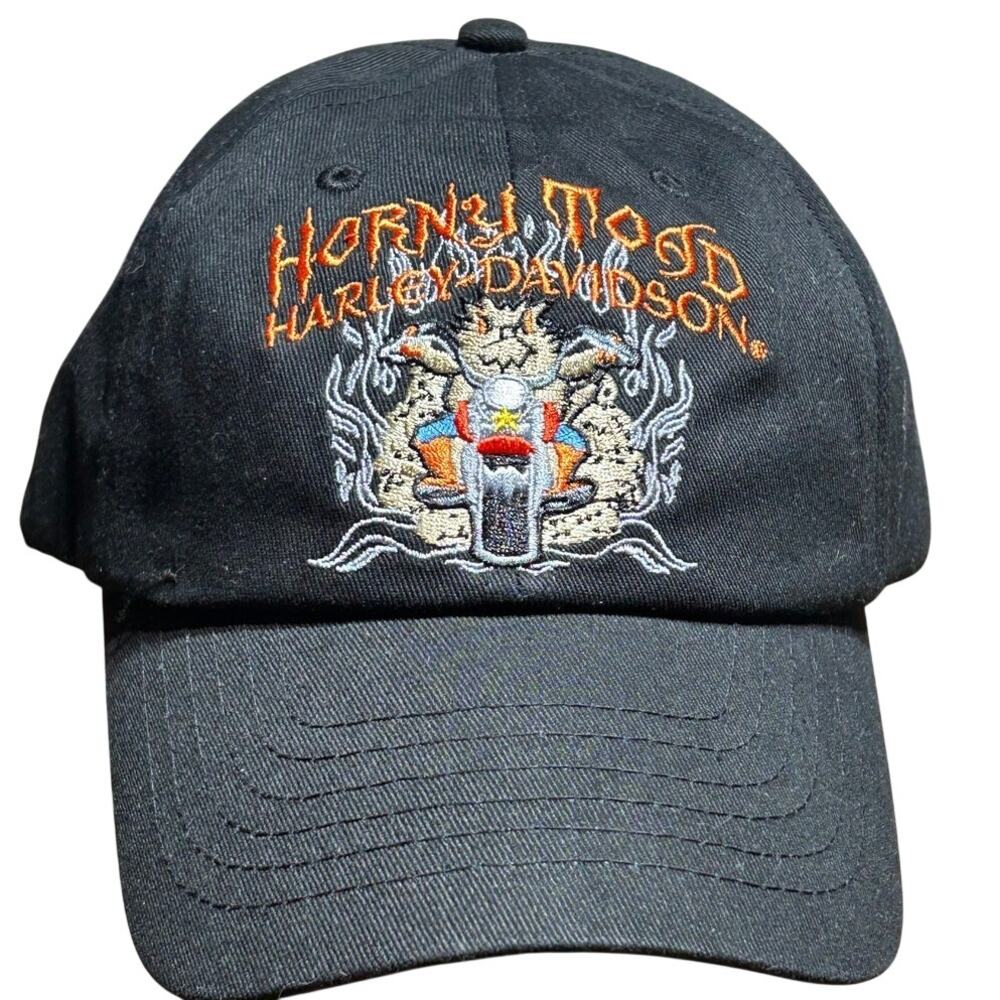 Harley Davidson Horney Toad Temple Texas baseball hat